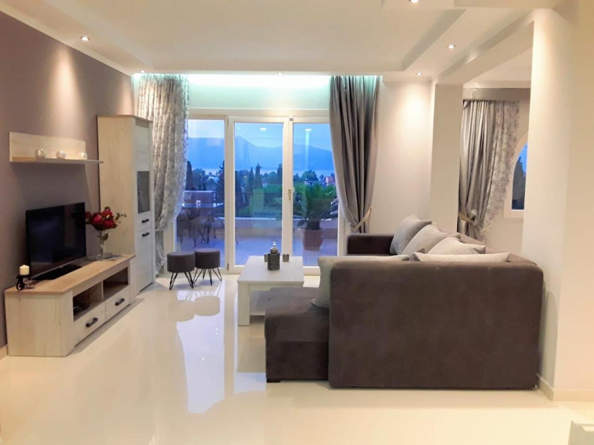 Sunshine Home 3 With Sea View Alepou Zewnętrze zdjęcie
